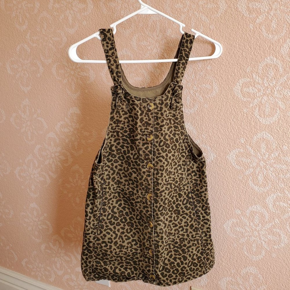 Denim leopard jumper